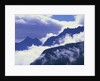 Mountains Shrouded by Clouds by Anonymous