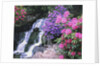 Waterfall in Crystal Springs Garden by Anonymous