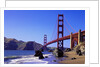 Beach and Golden Gate Bridge by Anonymous