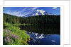 Reflection Lake and Mount Rainier by Anonymous
