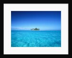 Sparkling Ocean and Tropical Island by Anonymous