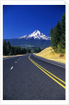 Highway Approaching Mt. Hood by Anonymous