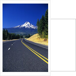 Highway Approaching Mt. Hood by Anonymous