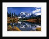 Autumn Foliage Surrounding Picture Lake by Anonymous