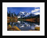 Autumn Foliage Surrounding Picture Lake by Anonymous