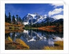 Autumn Foliage Surrounding Picture Lake by Anonymous