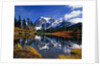 Autumn Foliage Surrounding Picture Lake by Anonymous