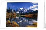 Autumn Foliage Surrounding Picture Lake by Anonymous