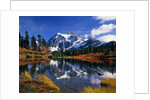 Autumn Foliage Surrounding Picture Lake by Anonymous