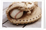 Baseball and Glove by Anonymous