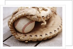 Baseball and Glove by Anonymous