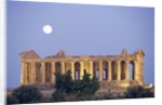 Temple of Concord Under the Moon by Anonymous