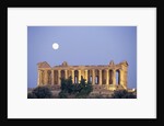 Temple of Concord Under the Moon by Anonymous