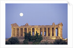 Temple of Concord Under the Moon by Anonymous
