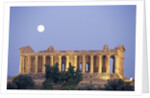 Temple of Concord Under the Moon by Anonymous