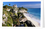 Mayan Ruins by the Sea by Anonymous