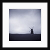 Windmill Under Gray Sky by Anonymous