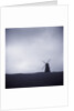 Windmill Under Gray Sky by Anonymous