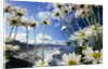 Wildflowers in Bloom Along Coastline by Anonymous