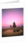 Dusk Settling over Coastal Rock at Cannon Beach by Anonymous