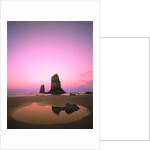 Dusk Settling over Coastal Rock at Cannon Beach by Anonymous