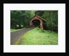 Covered Bridge near Coast by Anonymous
