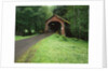 Covered Bridge near Coast by Anonymous