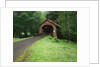 Covered Bridge near Coast by Anonymous