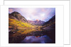 Autumn Trees Encircling Mountain Lake at Dawn by Anonymous