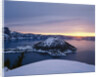 Sunrise over Crater Lake by Anonymous