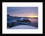 Sunrise over Crater Lake by Anonymous