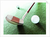 Putter and Golf Ball by Anonymous