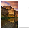 River Suir Around the Cahir Castle by Anonymous