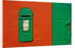 Bright Green Mail Slot by Anonymous