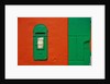 Bright Green Mail Slot by Anonymous