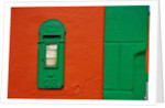 Bright Green Mail Slot by Anonymous