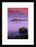 East Pier Lighthouse at Twilight by Anonymous