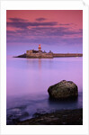 East Pier Lighthouse at Twilight by Anonymous