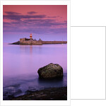 East Pier Lighthouse at Twilight by Anonymous