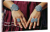 Turquoise Bracelets and Rings by Anonymous
