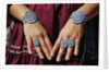 Turquoise Bracelets and Rings by Anonymous