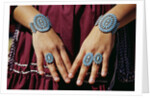 Turquoise Bracelets and Rings by Anonymous