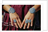 Turquoise Bracelets and Rings by Anonymous
