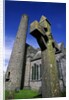 Celtic Cross Outside St. Canice's Cathedral by Anonymous