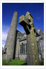 Celtic Cross Outside St. Canice's Cathedral by Anonymous