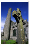 Celtic Cross Outside St. Canice's Cathedral by Anonymous