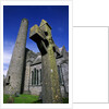 Celtic Cross Outside St. Canice's Cathedral by Anonymous