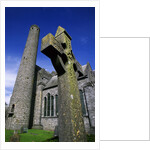 Celtic Cross Outside St. Canice's Cathedral by Anonymous