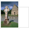 Celtic Cross at a Christian Monastery by Anonymous