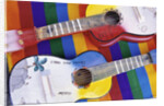 Colorful Souvenir Guitars by Anonymous